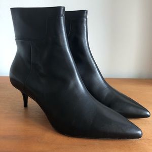 NIB Zara Leather Booties